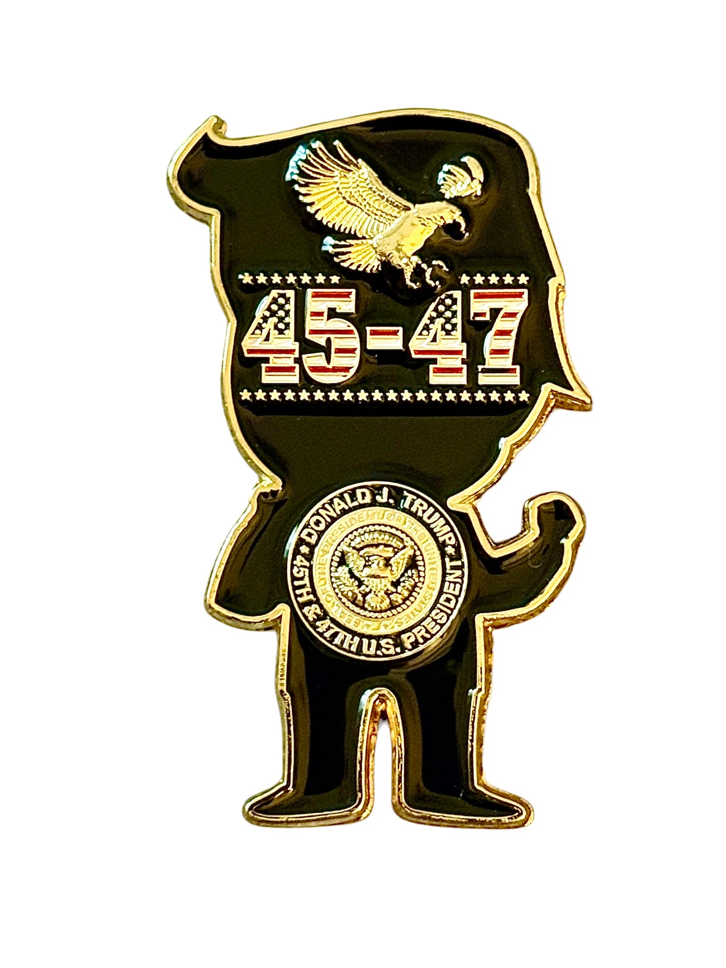 Limited Edition Dancing President Donald Trump Funko Pop Challenge Coin