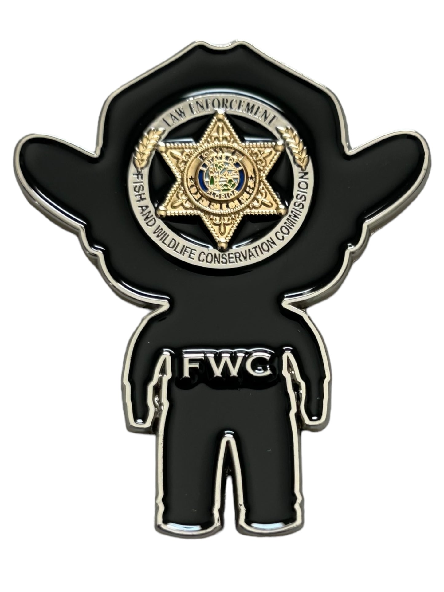 Florida Fish & Wildlife Conservation Commission Funko Pop FWC Mini Officer Challenge Coin V1