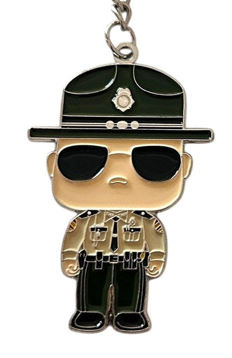 Tennessee Highway Patrol Funko Pop Mini Trooper Keychain