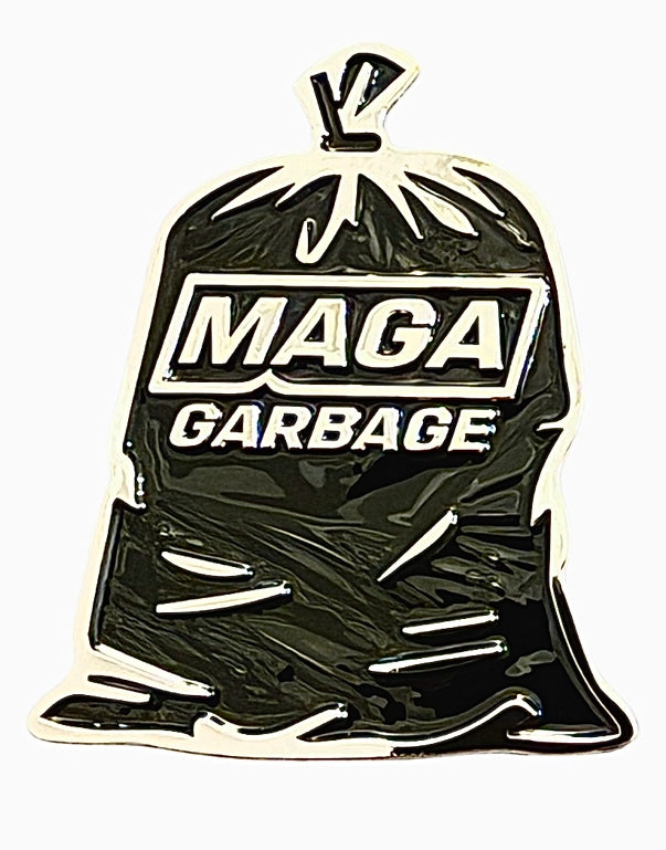 Limited Edition MAGA Garbage Trash Bag Challenge Coin