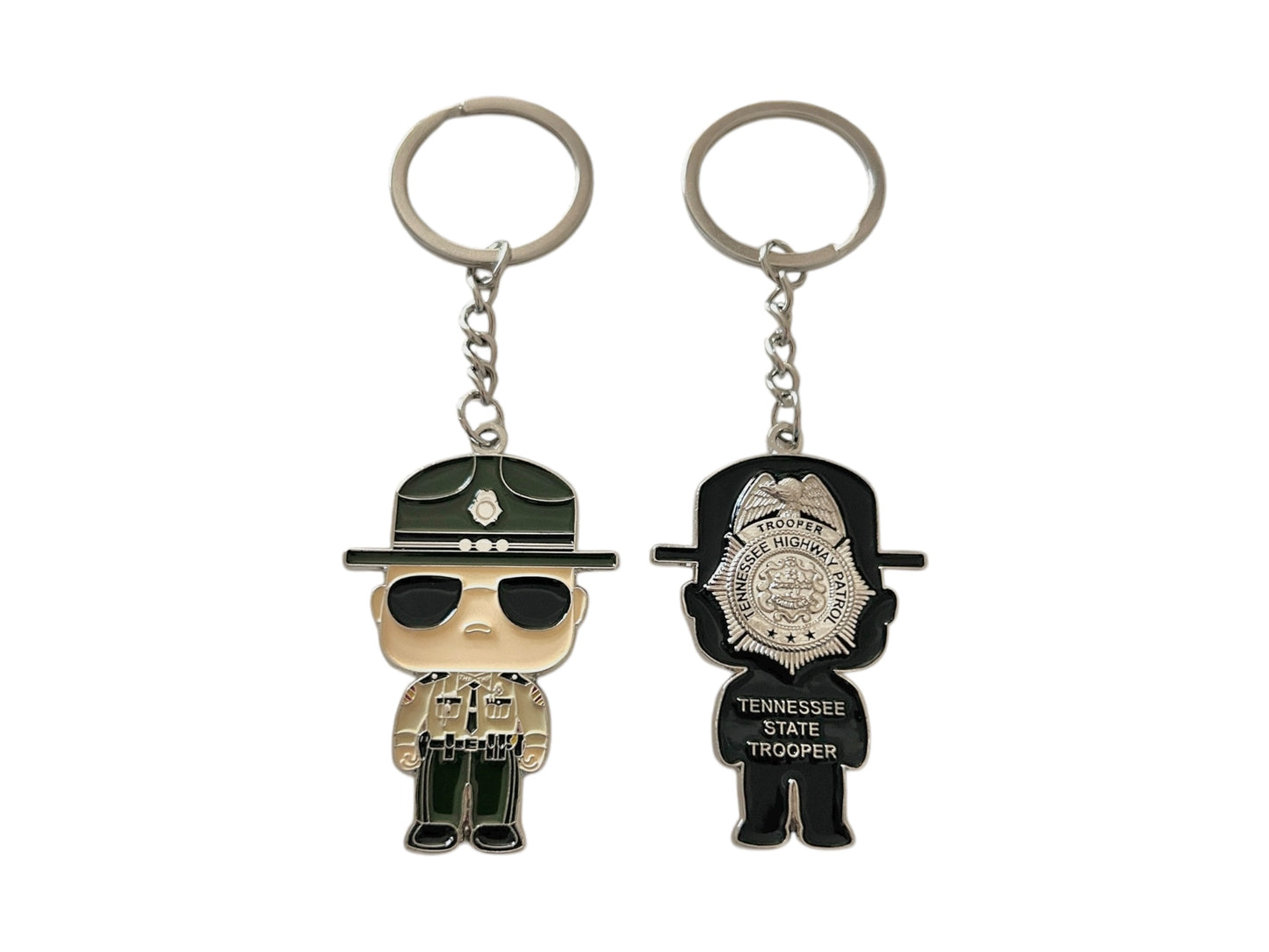 Tennessee Highway Patrol Funko Pop Mini Trooper Keychain