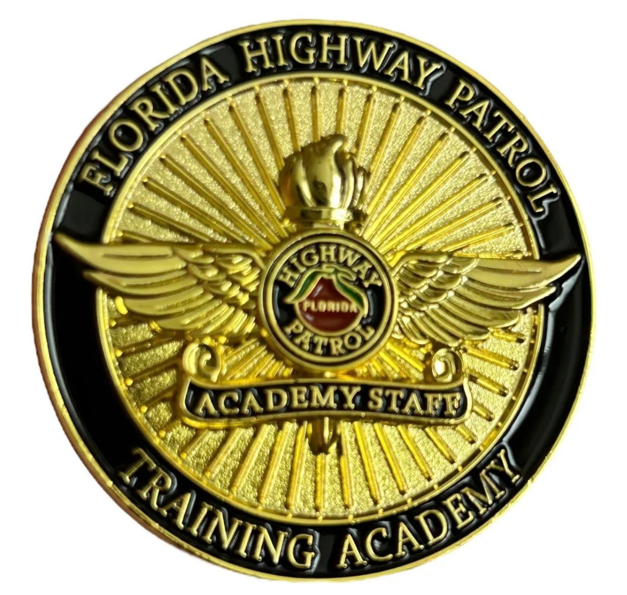 Florida Highway Patrol Training Academy Challenge Coin