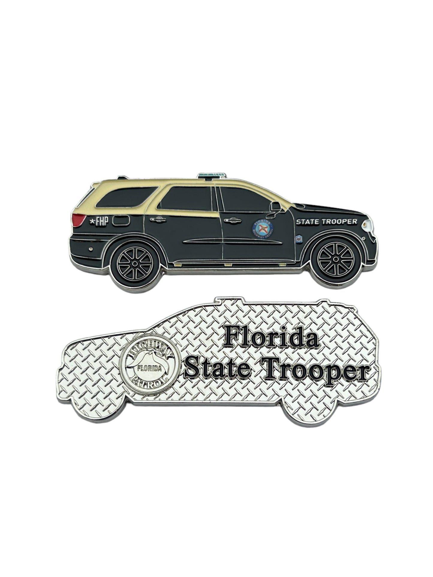 Florida Highway Patrol Dodge Durango Patrol Vehicle Challenge Coin