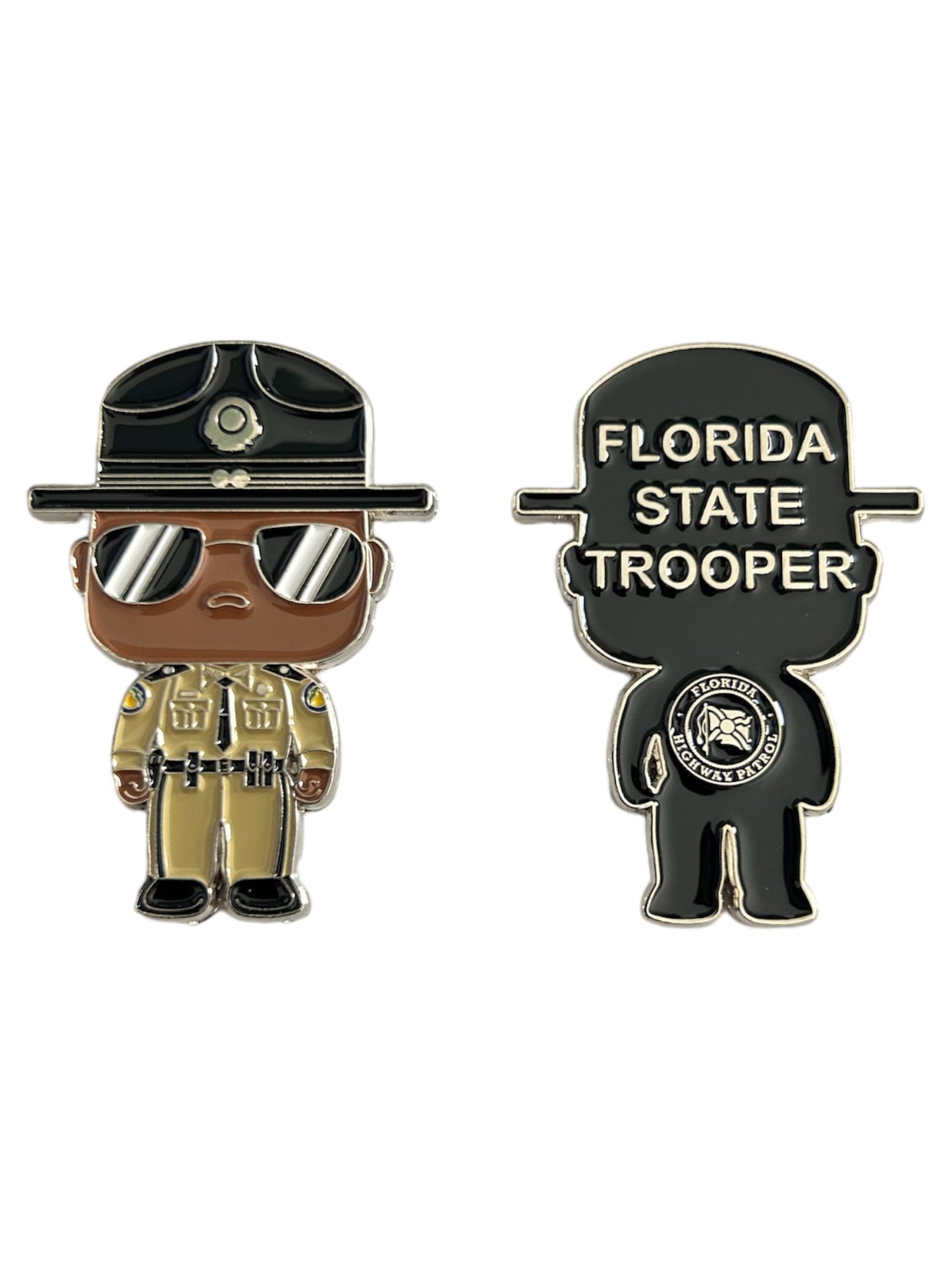 Florida Highway Patrol Funko Pop Mini Trooper Challenge Coin Version 2